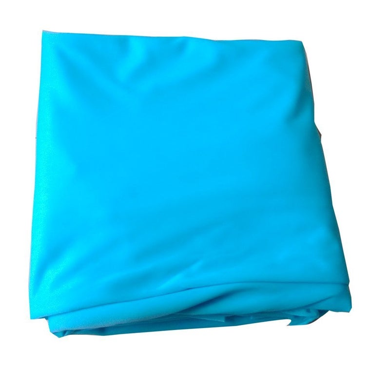 WELLSEM Aerial Yoga Hammock 5.5 Yards Aerial Pilates Silk Yoga Swing Set Include Carabiner,Daisy Chain, Pose Guide (Sky Bule) - Image 5